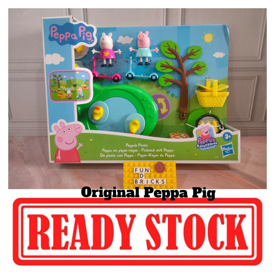 Mainan Peppa Pig Peppa Picnic Original Hasbro