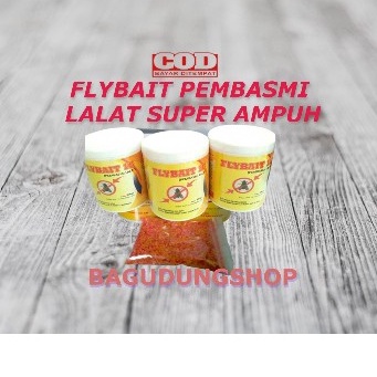 Flybait 1G Pembasmi lalat fly bait obat racun basmi lalat super ampuh kemasan ulang 20 gram