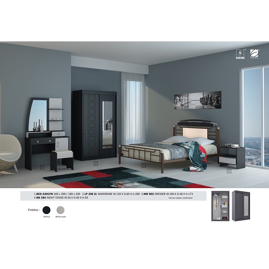 Divan Rangka & Sandaran Tempat Tidur Siantano