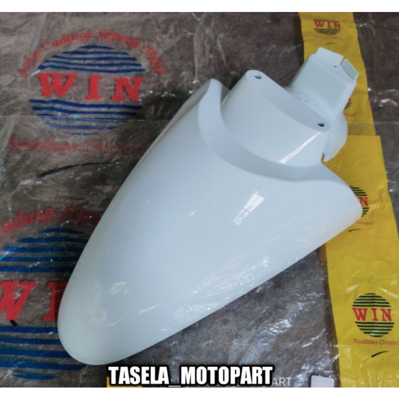 FRONT FENDER spakbor depan scoopy fi esp 2017-2019 putih