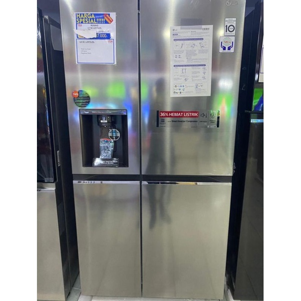 Kulkas Side by Side LG gc-l257slnl 635 liter