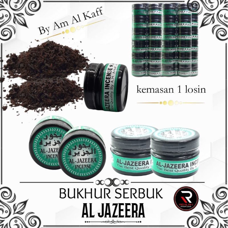 BUKHUR/DUPA AL JAZEERA produk AM Al kaff