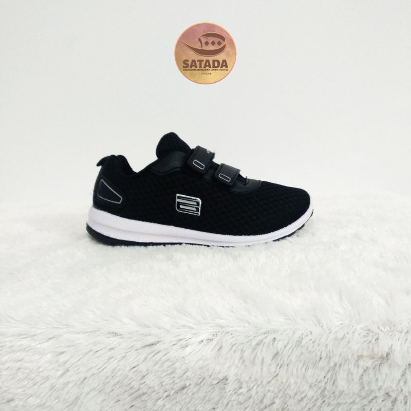 ANDO ZORA K sepatu anak sekolah Velcro perekat anti slip Ando ORIGINAL