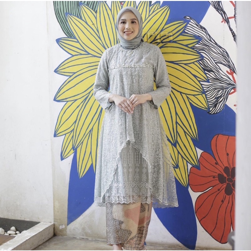 JOYA TUNIK BY ALMAHYRA ALMAHYRALOOKS DAN ROK BATIK VISCOSE