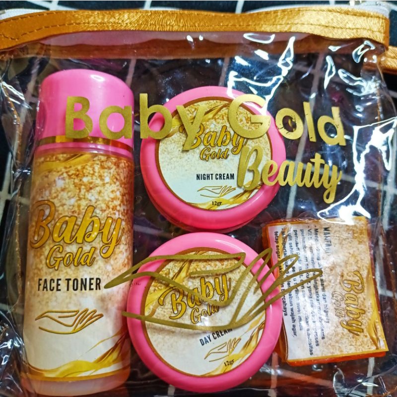 ❤️enysyafaah shop❤️( RESELLER RESMI )COD-Cream BABY GOLD SKINCARE /Acne/ Ampuh atasi jerawat/cream a