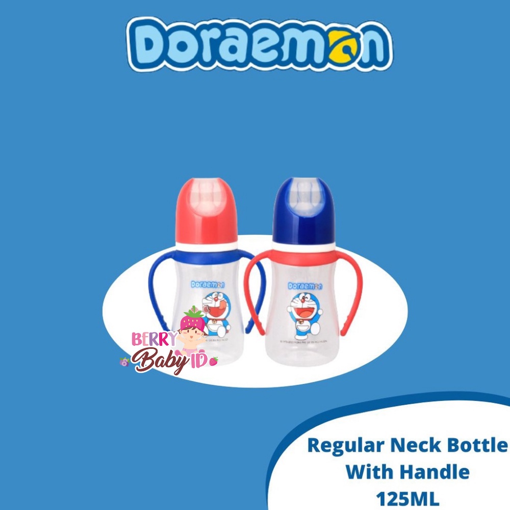 Lusty Bunny Doraemon Regular Round Bottle Botol Susu Bayi Anak Berry Mart