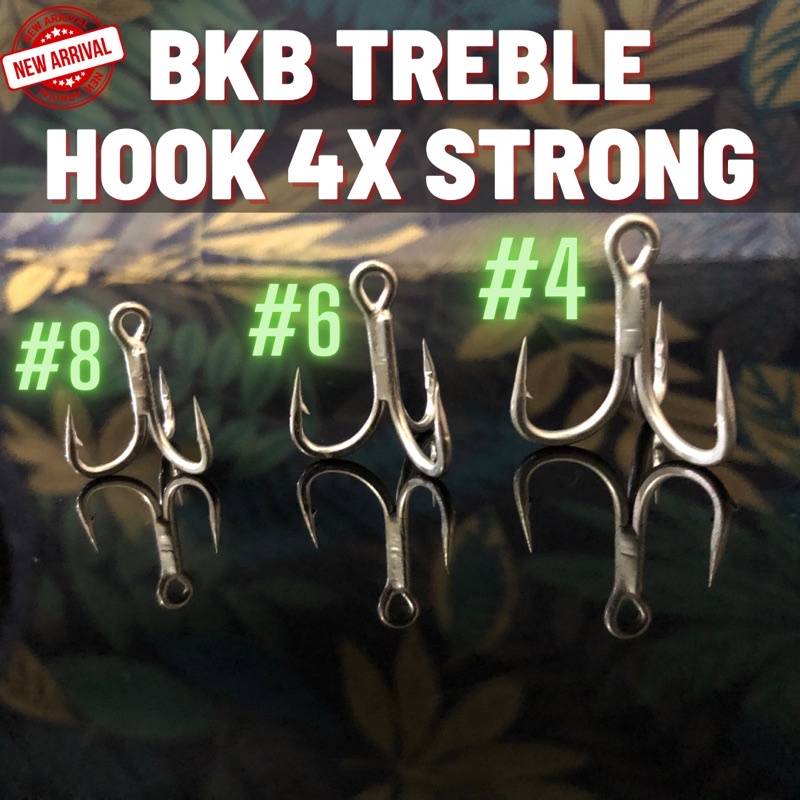Treble Hook BKB 4x strong