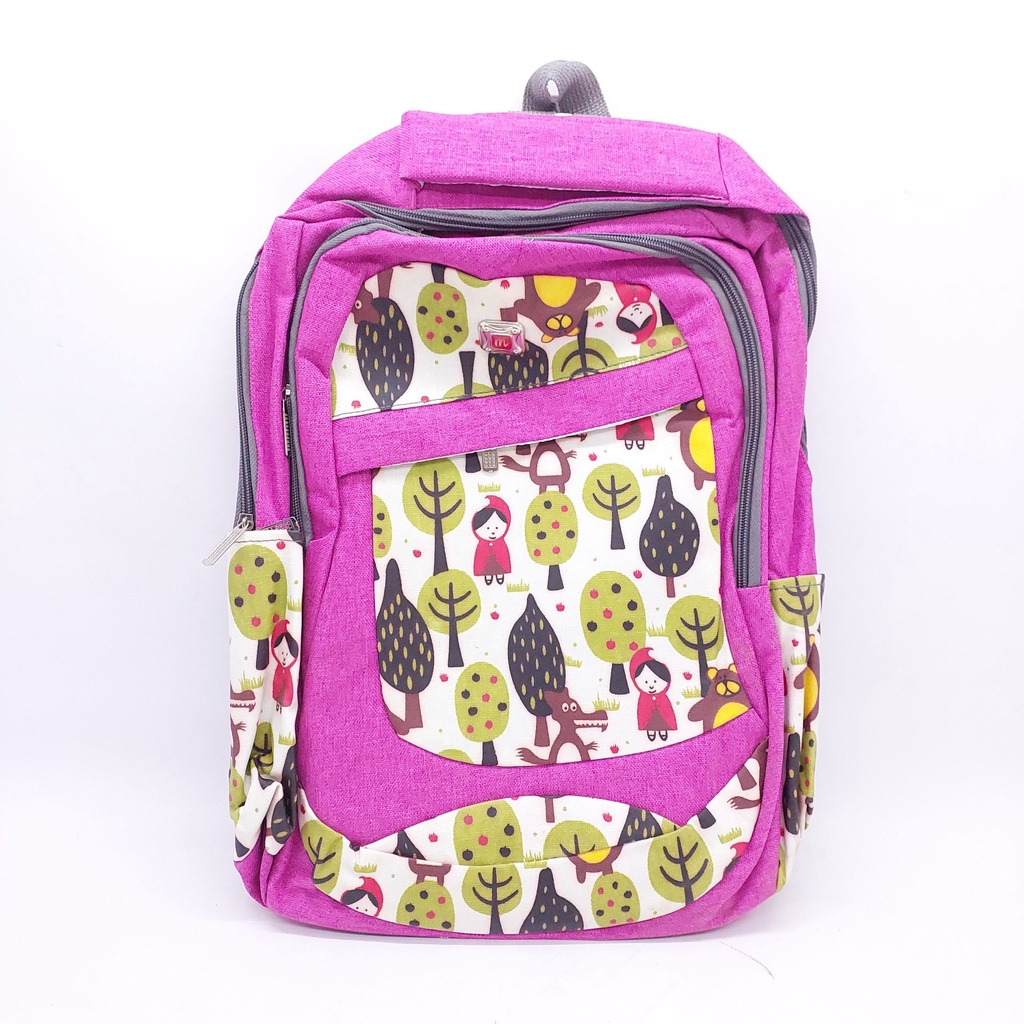 Tas Sekolah Cewek Motif Animasi Karakter Lucu Imut MURAH BARU BAGUS / Ransel Sekolah Perempuan Motif Kartun FULL MOTIF COLORFULL BARU MURAH / Tas Sekolah SD SMP SMA MURAH OBRAL BAGUS / Ransel Sekolah OBRAL MURAH / Tas Sekolah Motif ANIMASI MURAH BARU ORI