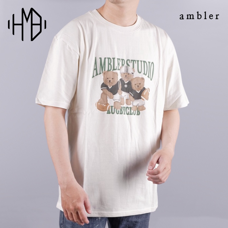 Ambler Rugby Club Oversized Tee Cream