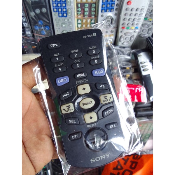 remote car audio SONY