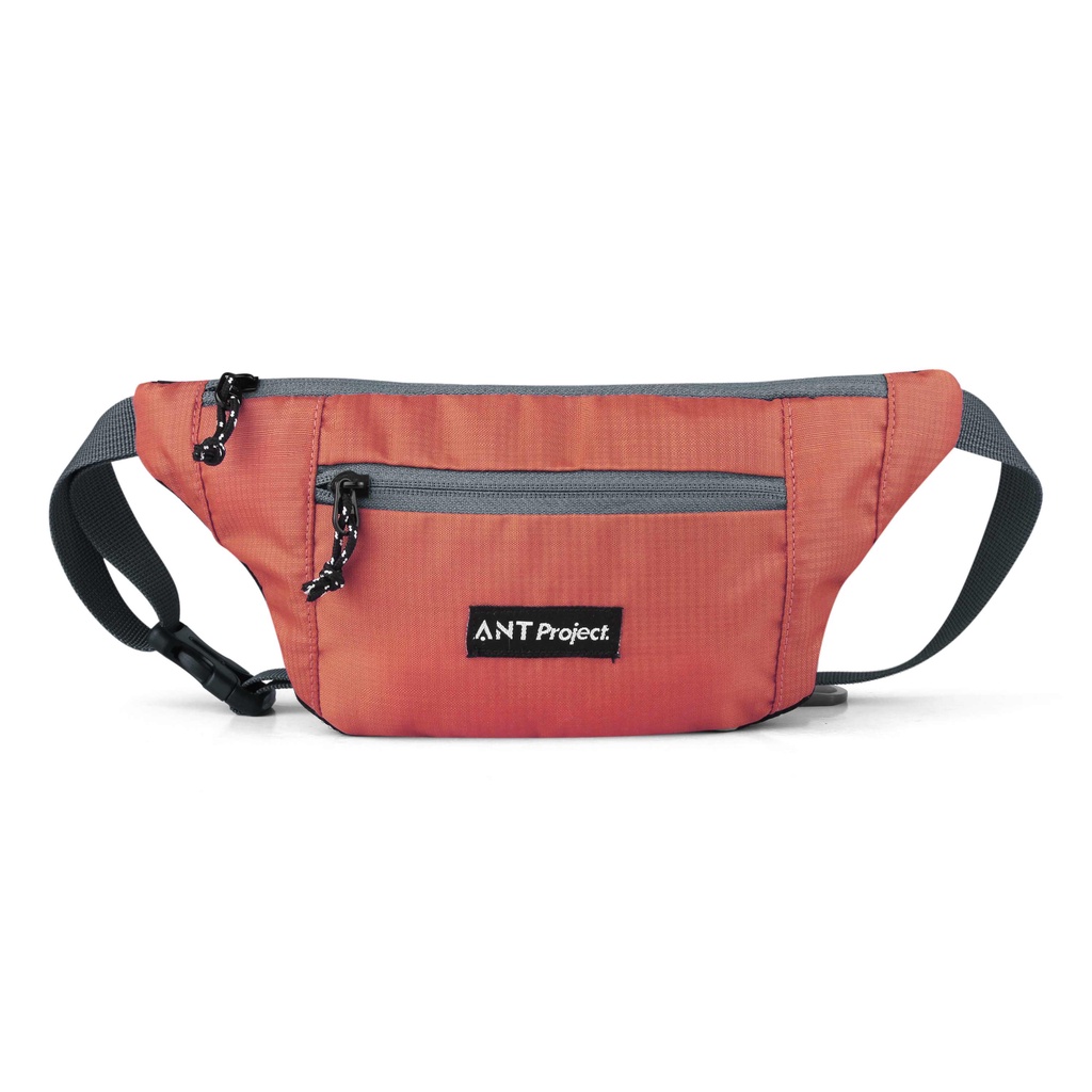 MIRAI Tas Pinggang Pria Waterproof Kecil Waistbag Korea Style Keren Kekinian Hitam Biru