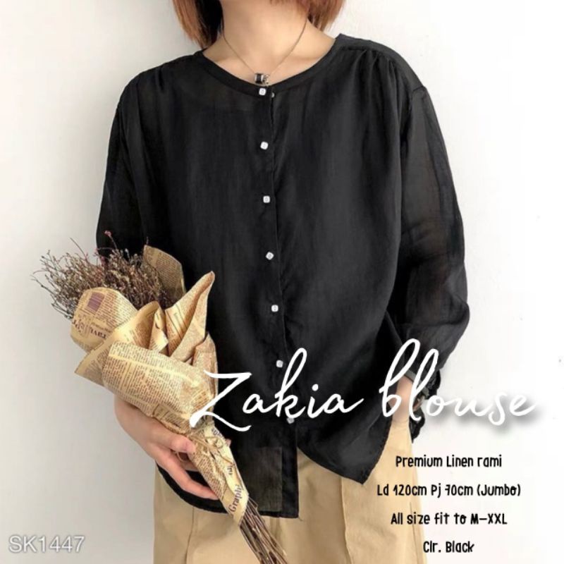 ZAKIA BLOUSE TERBARU