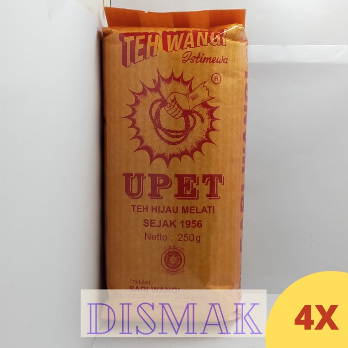 

TEH UPET 4 X 250 GRAM