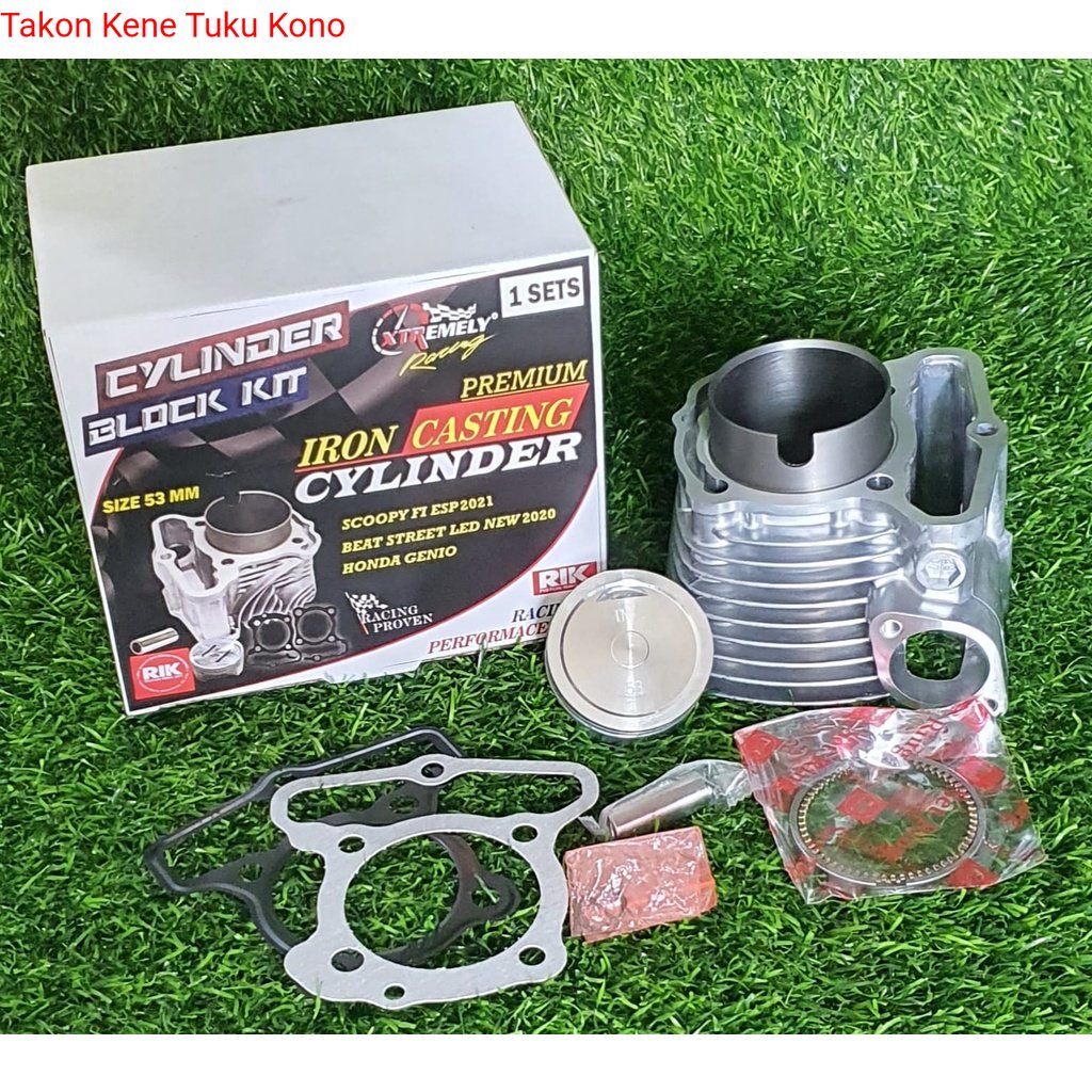 BLOK BORE UP HONDA GENIO, BEAT DELUXE, SCOOPY STREET FI ESP TKTK