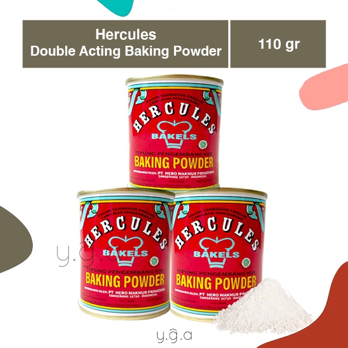 

Hercules Double Acting Baking Powder 110gr / Hercules BPDA