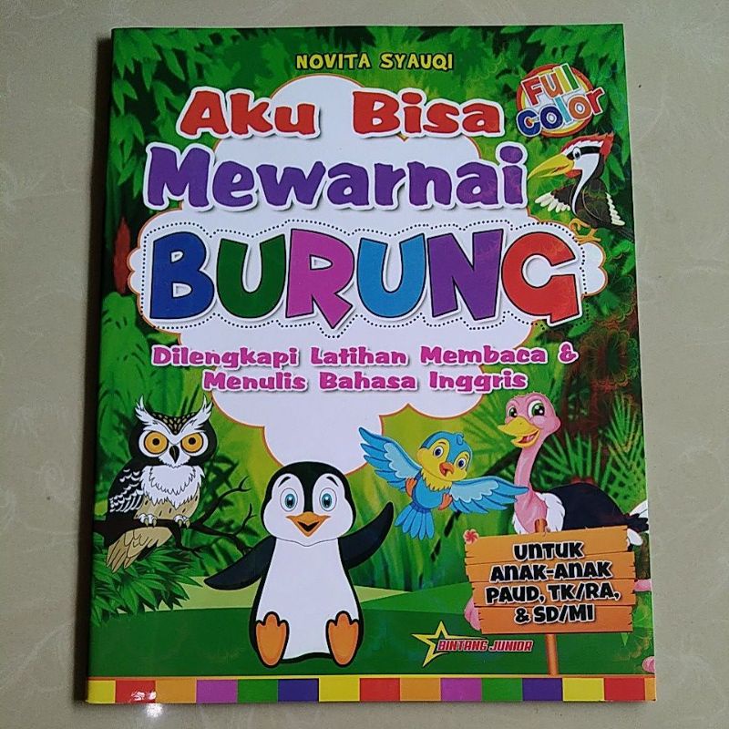 

AKU BISA MEWARNAI BURUNG