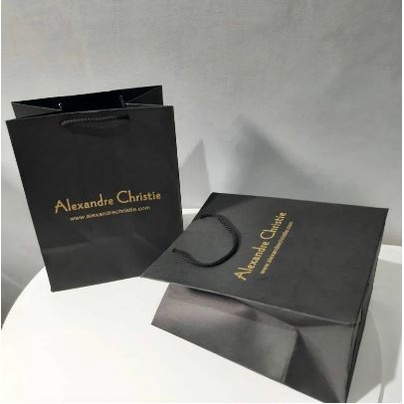 

Paperbag Branded Pembungkus Kado Hadiah Bermerk ALEXANDRE CHRISTIE