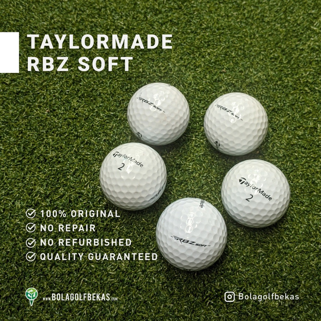 Bola golf bekas / second grade A terlaris - Bola Taylormade RBZ - grade A, original, no repair - put