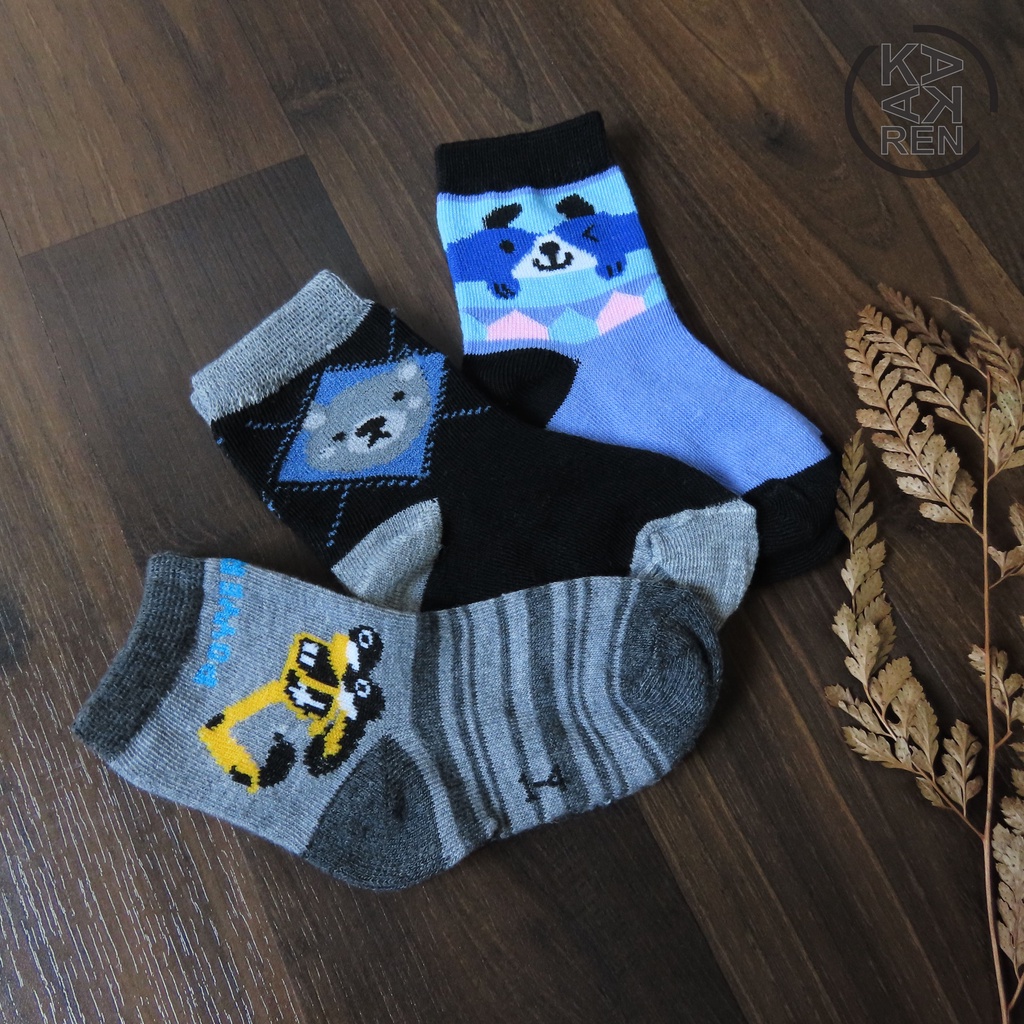 Kakaren Kaos Kaki Anak Karaker Kartun Lucu 1-3 Tahun