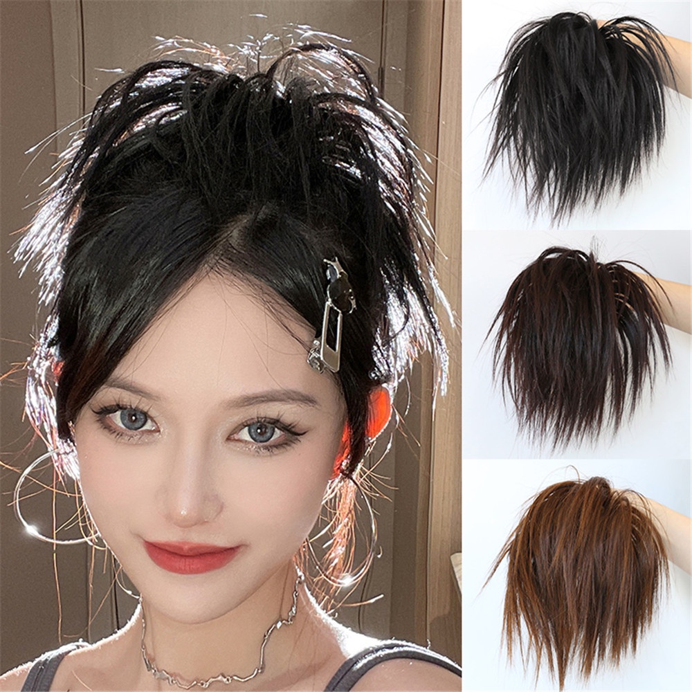 1 Pc Ikat Rambut Ponytail Gaya Punk Untuk Wanita