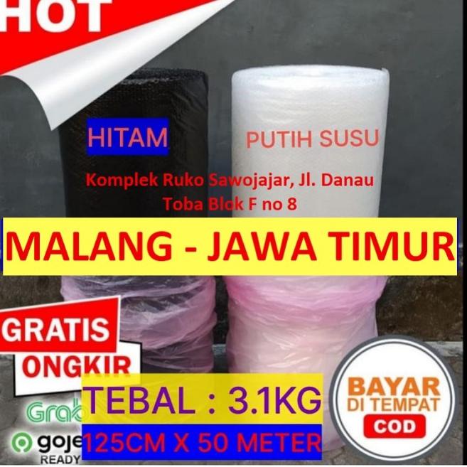 

Bubble Wrap Hitam - BENING, TEBAL 3KG