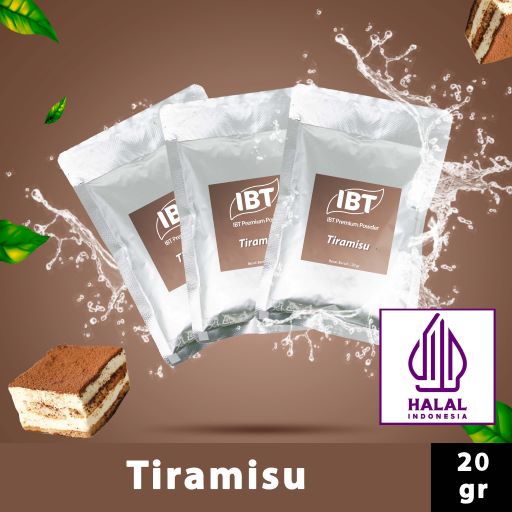 

Bahan Minuman Bubuk Tiramisu IBT All-Purpose Powder Sachet
