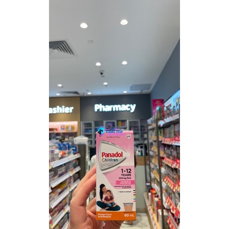 Panadol Sirup Singapore anak usia 1-12 tahun pereda panas dan nyeri