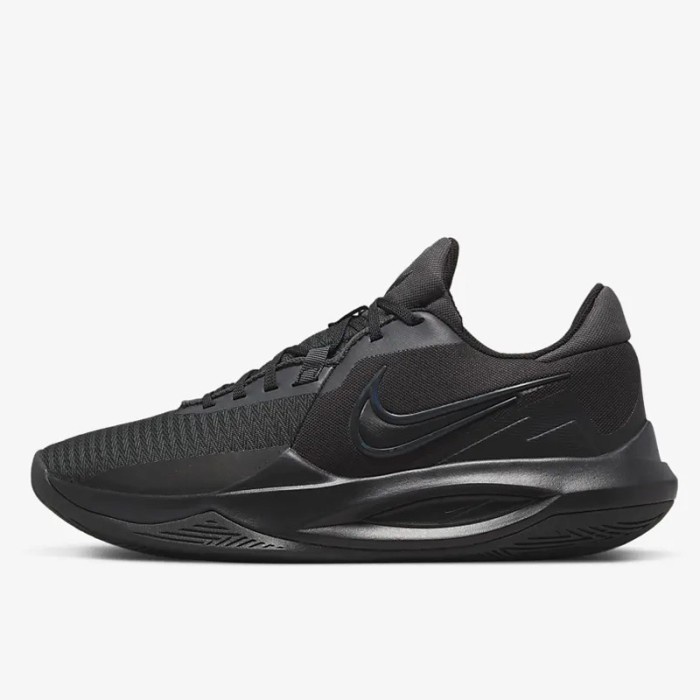 Sepatu Basket Nike Precision 6 Triple Black Original Dd9535-001