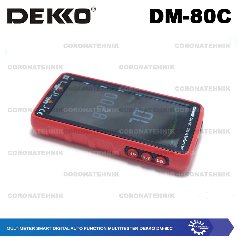 DM-80C - Multimeter Smart Digital Auto Function Multitester Dekko