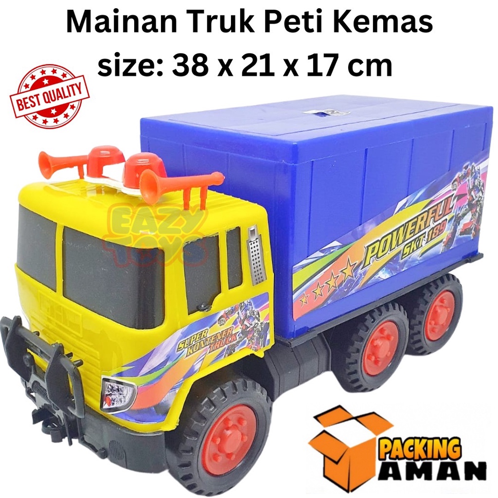 Mainan Anak Mobil Mobilan Truk Peti Kemas SKT189