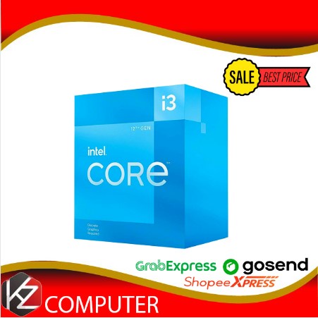 Intel Core i3 12100F 4 Core 8 Threads Alder Lake - LGA1700 Garansi Resmi