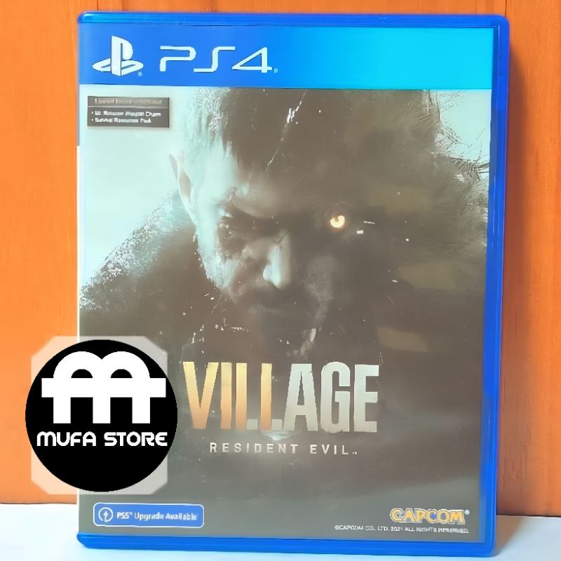 Kaset Game PS 4 - Resident Evil 8 : Village