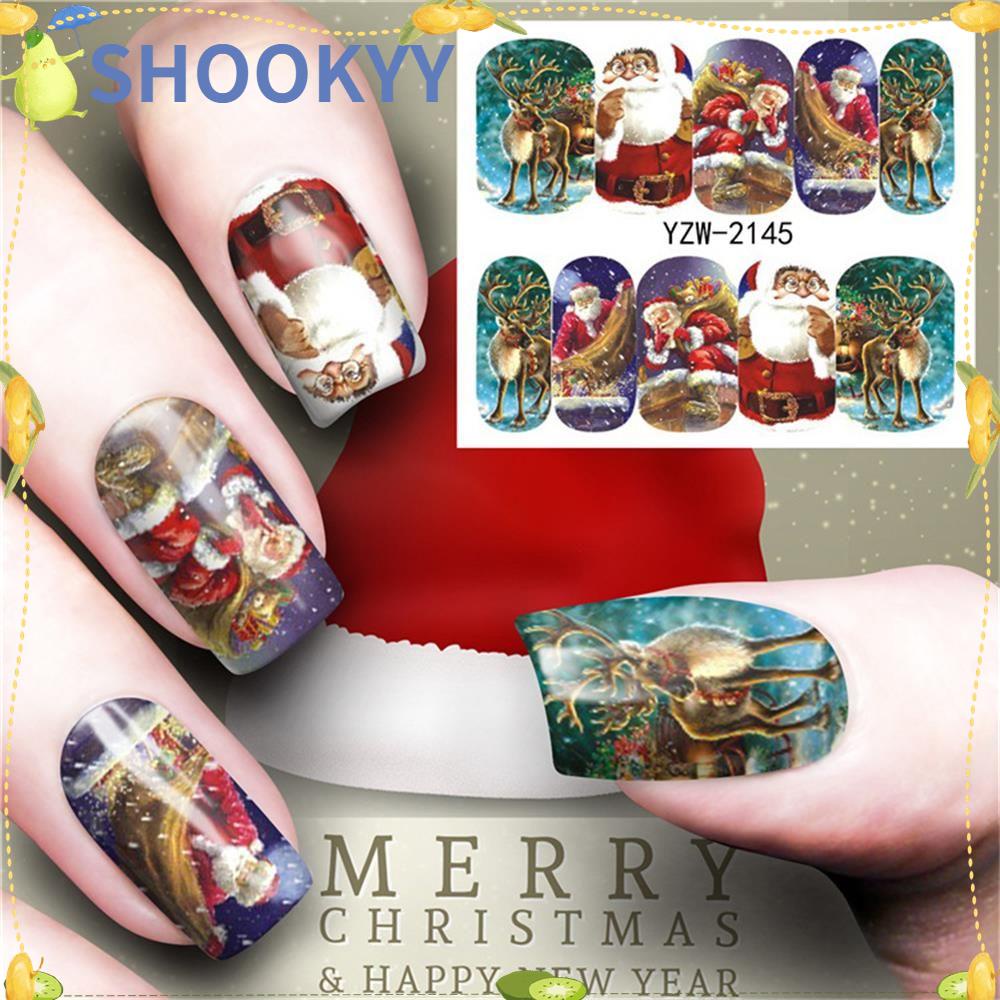 Chooky Stiker Decal Untuk Dekorasi Nail Art