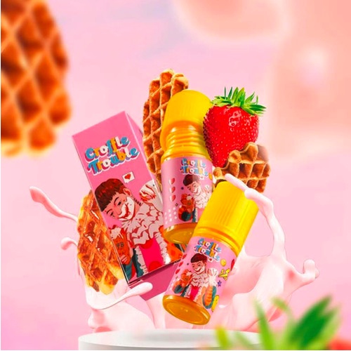 LIQUID VAPE POD 30ML LIKUID CROFLE TROUBLE WAFLE CROISSANT ENAK