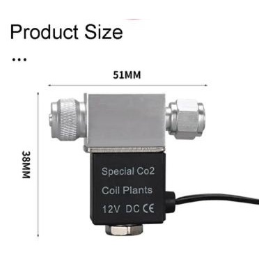 Co2 diy Solenoid valve katup listrik otomatis