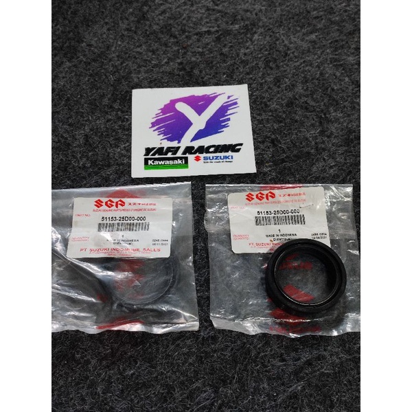 SIL SEAL AS SHOCK DEPAN KANAN KIRI SUZUKI THUNDER 250 PNP NINJA 250 FI KARBU ORI SGP