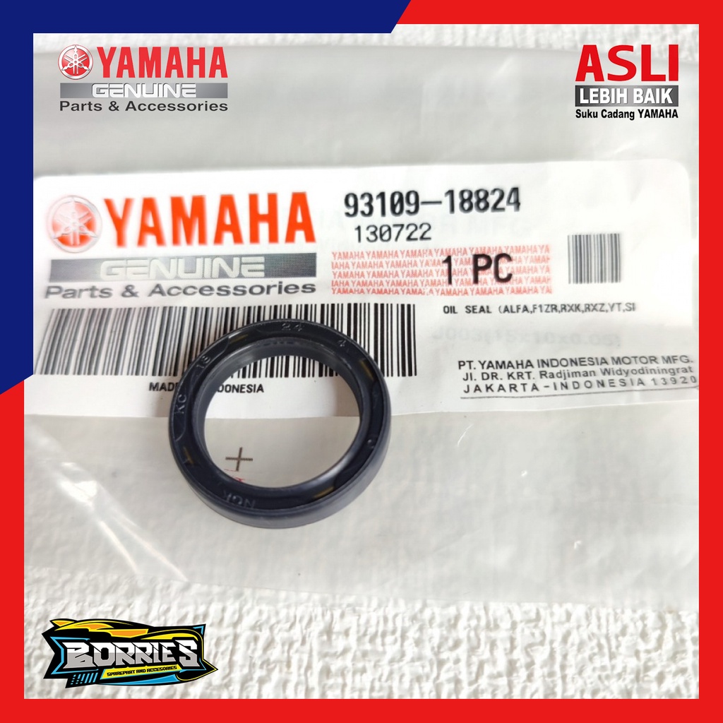 Oil Seal Bosh Arm Belakang Original Yamaha RXKING RX KING RXK RXZ YT F1ZR F1Z FORCE 1 ALFA SCORPIO 9