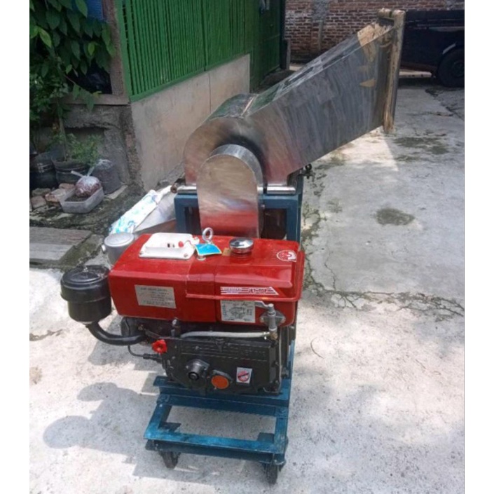 Mesin Penghancur Es Balok Stainless Steel Lumpang RYT-462 Kapasitas 200kg Cacah Serut Es Batu 200 Kg