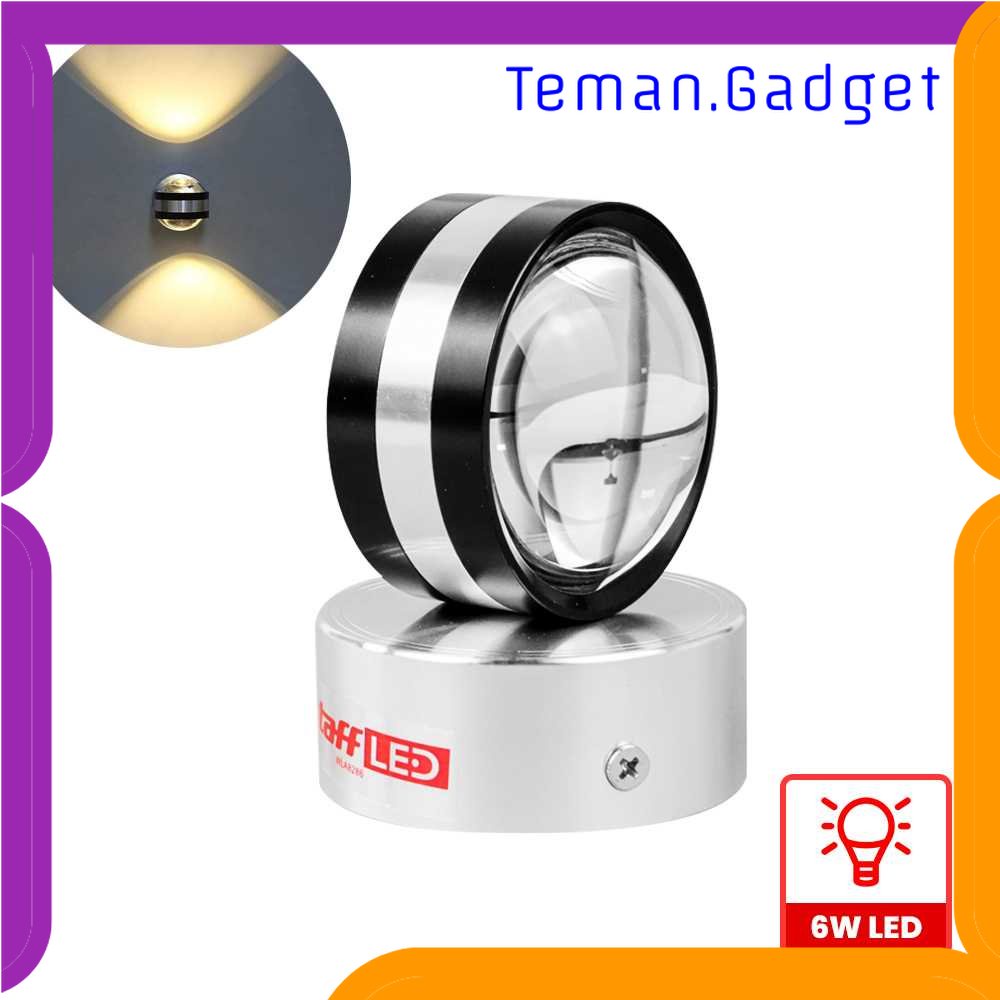TG-LMP TaffLED Lampu Hias Dinding Wall Lamp LED 6W Warm White - WLA8286