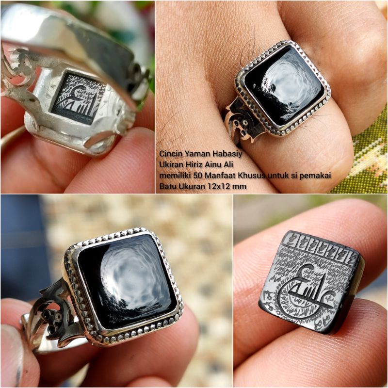 CINCIN YAMAN HABASIY UKIRAN AINU ALI DENGAN 50 MANFAAT KHUSUS