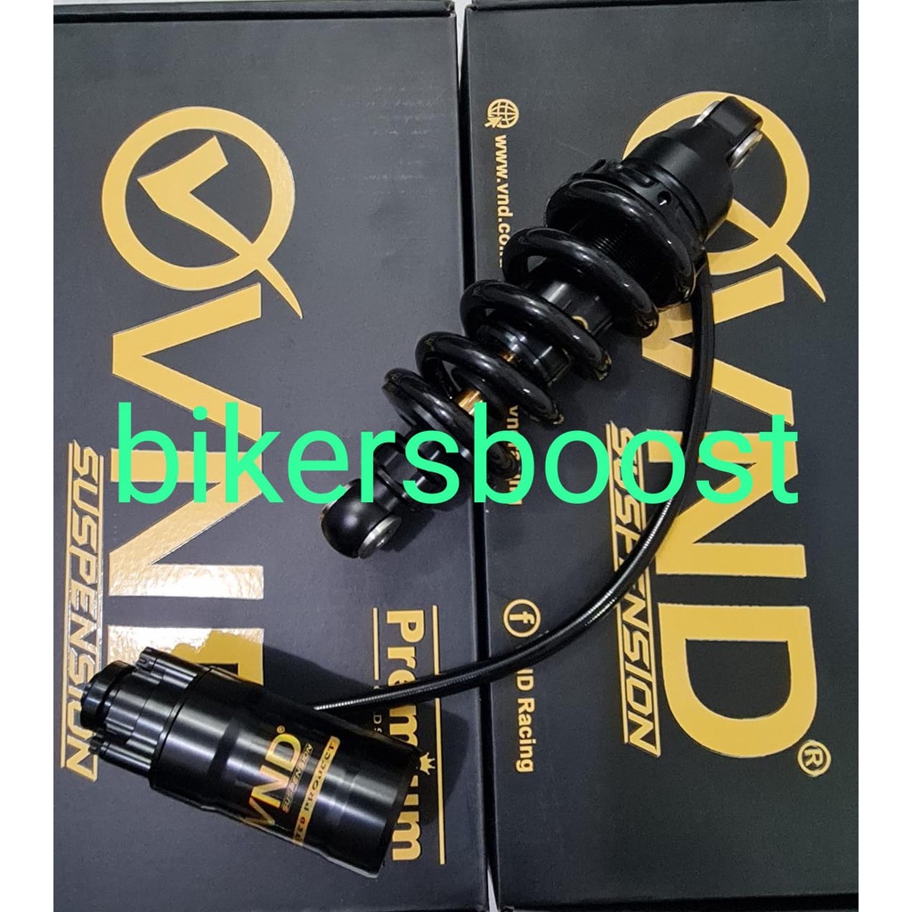 Shock Monoshock  VND Tabung Pisah AK 111 B1 RACE 230 mm Sonic 150 R Black