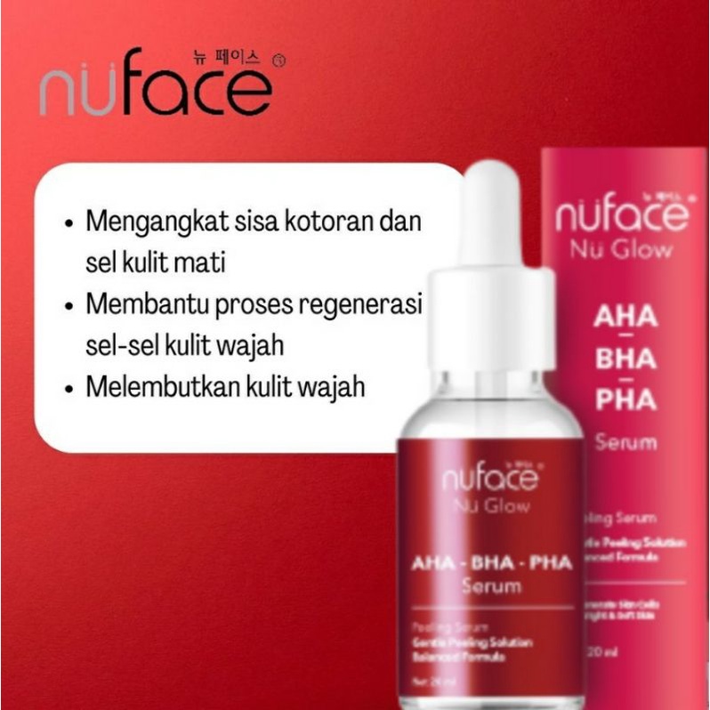 Nu Face Serum AHA BHA PHA / peeling serum 20ml