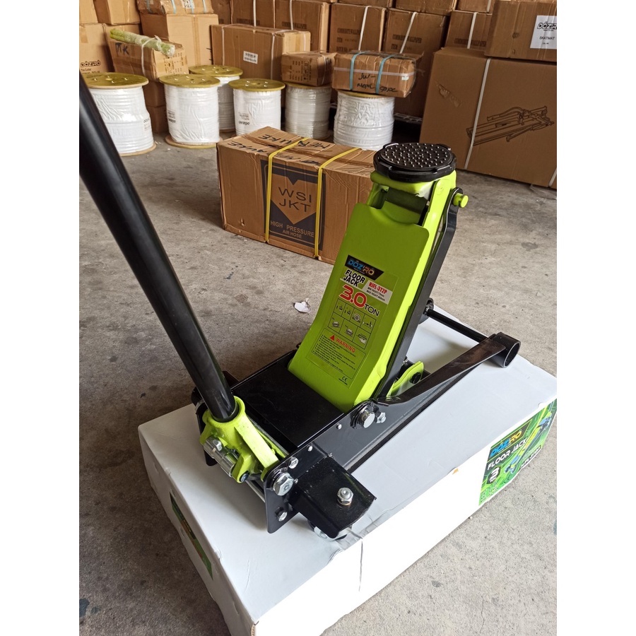 DONGKRAK BUAYA CEPER 3 TON DOUBLE PUMP/ Low Profile Floor Jack 3 Ton