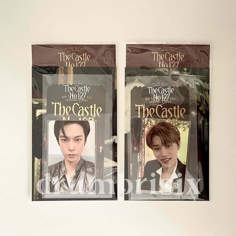 READY PC OFFICIAL DOYOUNG TAEIL NCT 127 AR PHOTOCARD SET THE CASTLE NO.127 (UNSEALED)