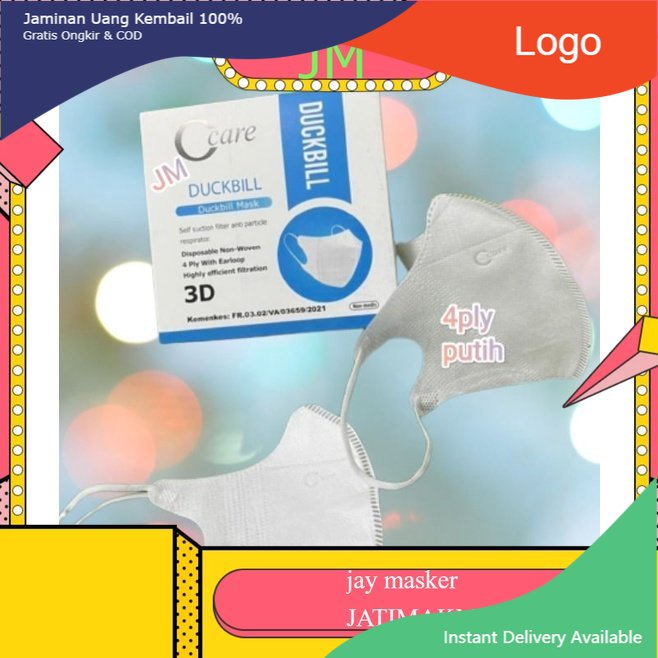 masker duckbill c care