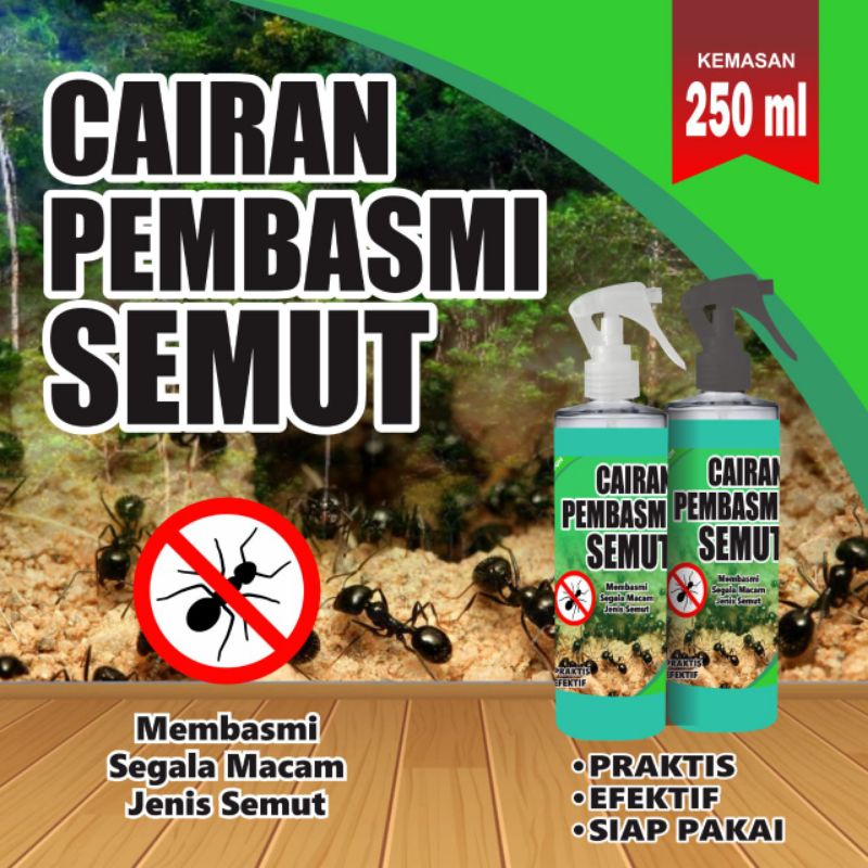 Cairan Pembasmi Semut Ampuh Original kemasan spray 250 ml