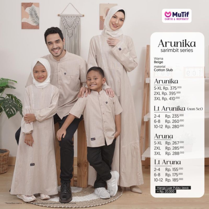 MUTIF ARUNIKA SARIMBIT SERIES DRESS MUTIF