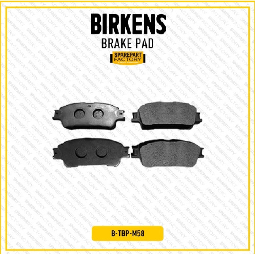 BIRKENS BRAKE PAD - KAMPAS REM BELAKANG VOXY