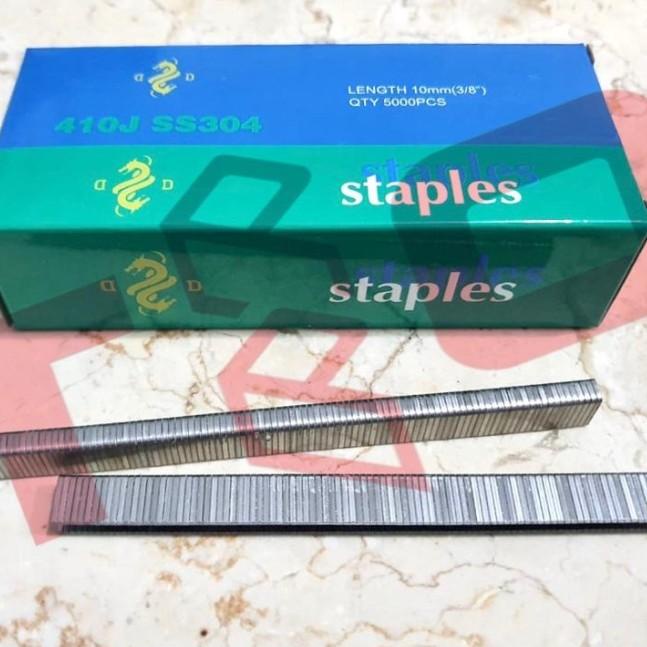 isi staples 410 J SS - ISI 5.000 pcs - Paku Tembak 410J Stainless 304
