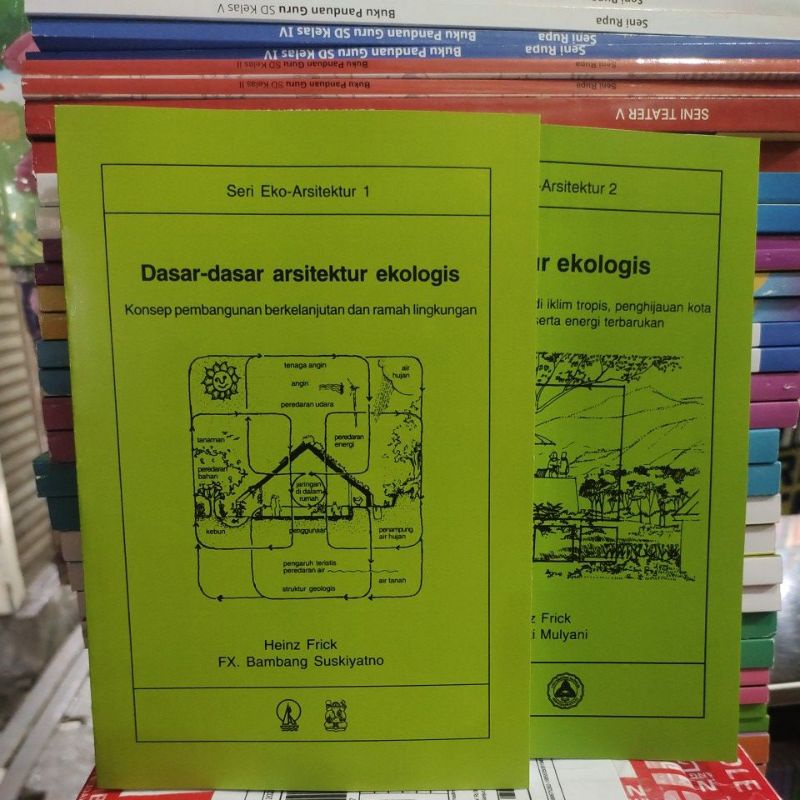 Jual Buku Dasar Dasar Arsitektur Ekologis Jilid 1 Dan 2 Karangan Heinz ...